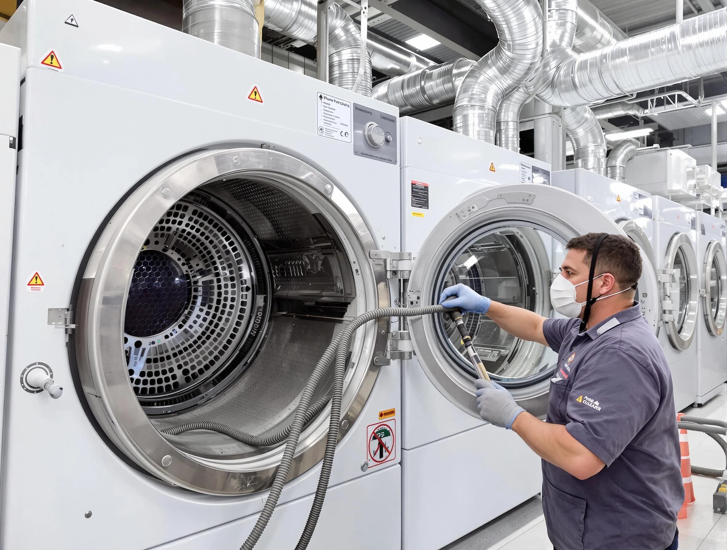 Industrial-grade dryer vent cleaning by Highland Dryer Vent Cleaning in Highland