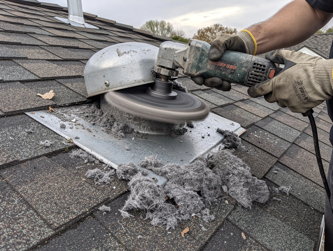 Expert roof dryer vent cleaning by Highland Dryer Vent Cleaning in Highland
