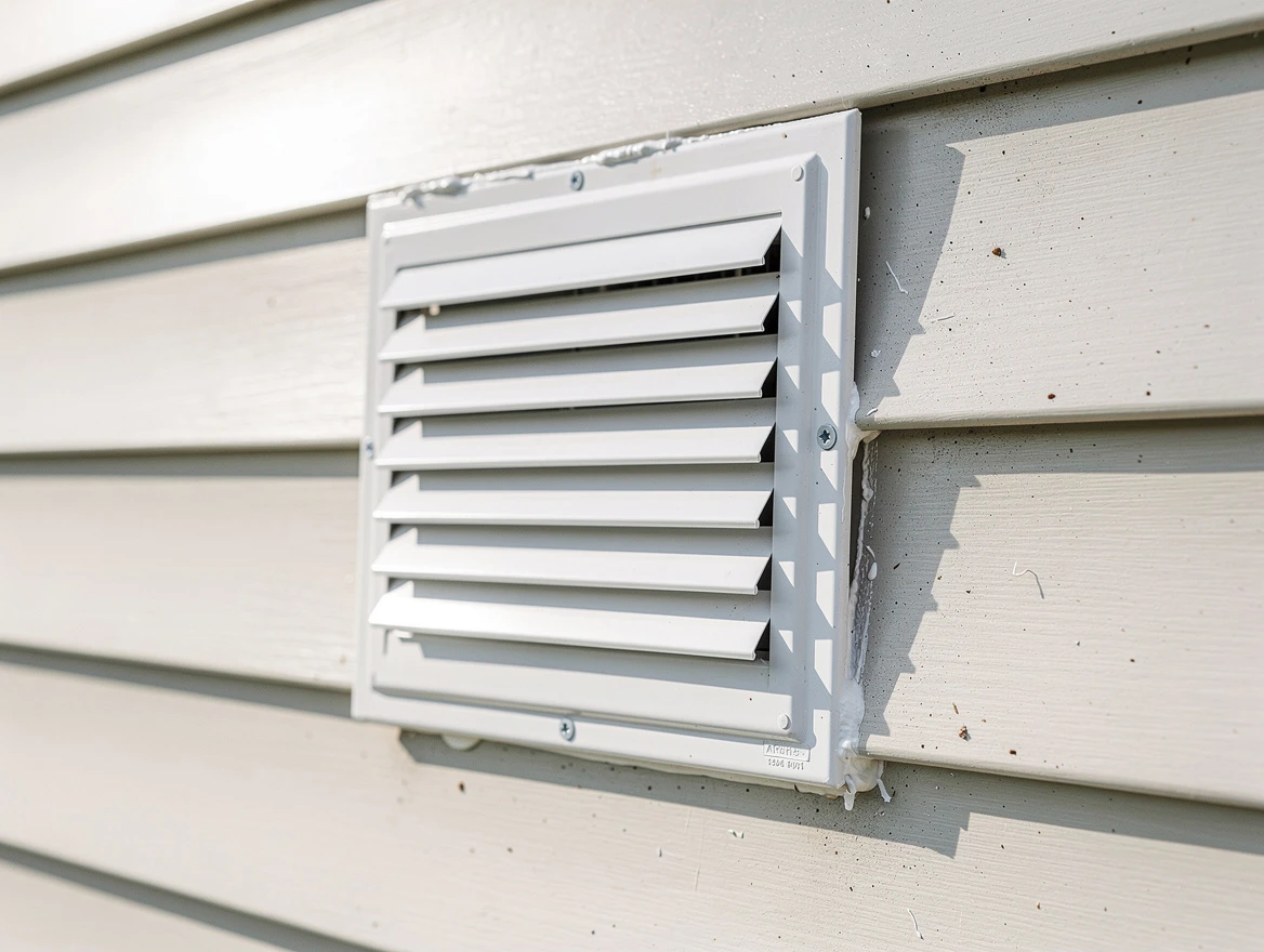 Expert vent cover replacement by Highland Dryer Vent Cleaning in Highland