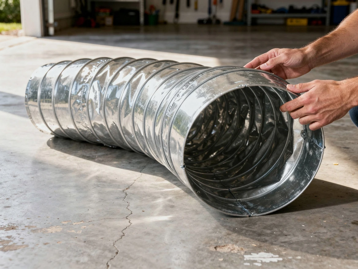 Highland Dryer Vent Cleaning specialist using advanced equipment for thorough duct cleaning in Highland
